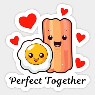 Perfect Together Egg and Bacon Sticker